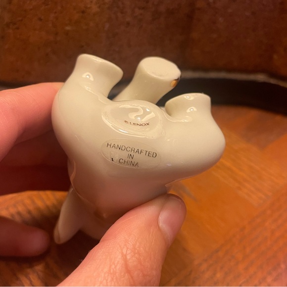 Vintage Lenox Bone China Baby Miniature Elephant - Picture 5 of 8